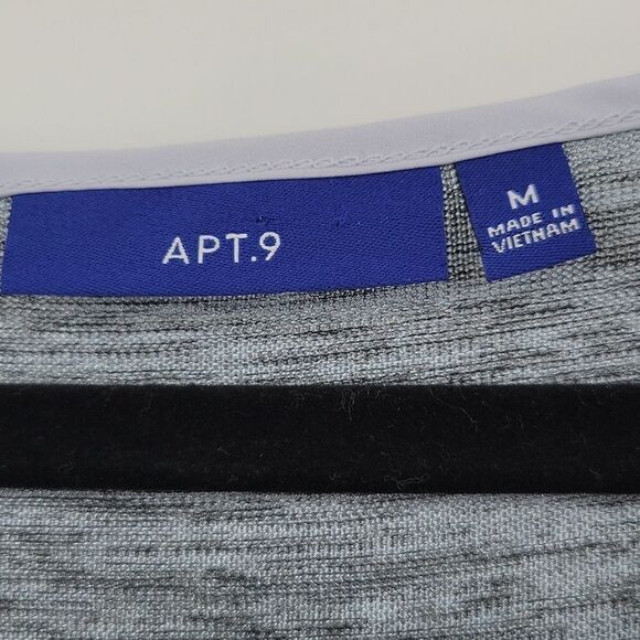 3 For $20 Apt.9 Great & Blue Top size M - Picture 2 of 6